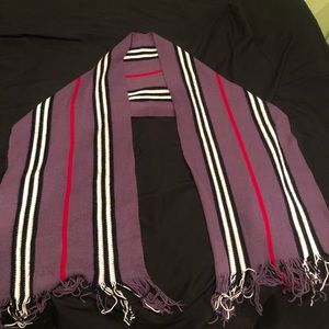 Purple scarf